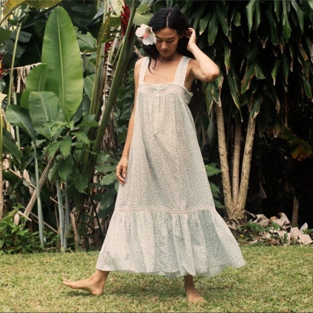 Doen SEVILLE NIGHTGOWN -- BLUE BABY KATE xs